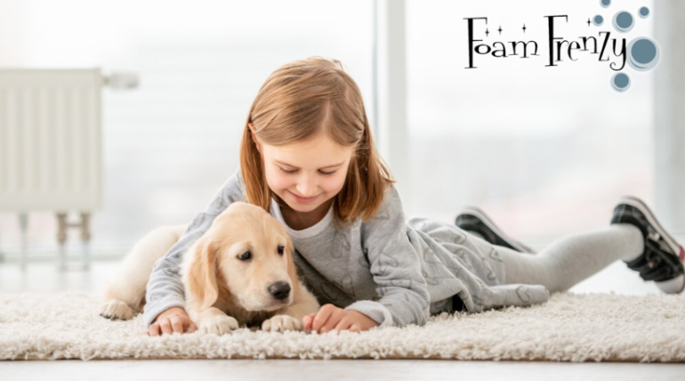 Dry Foam Shampoo Is Safe for Kids & Pets!