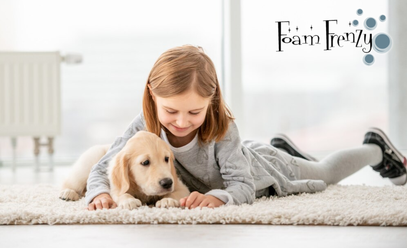 Dry Foam Shampoo Is Safe for Kids & Pets!